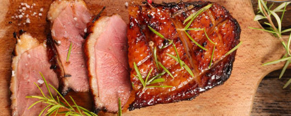 magret de canard au miel